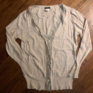 J. Crew Ruffle Cardigan